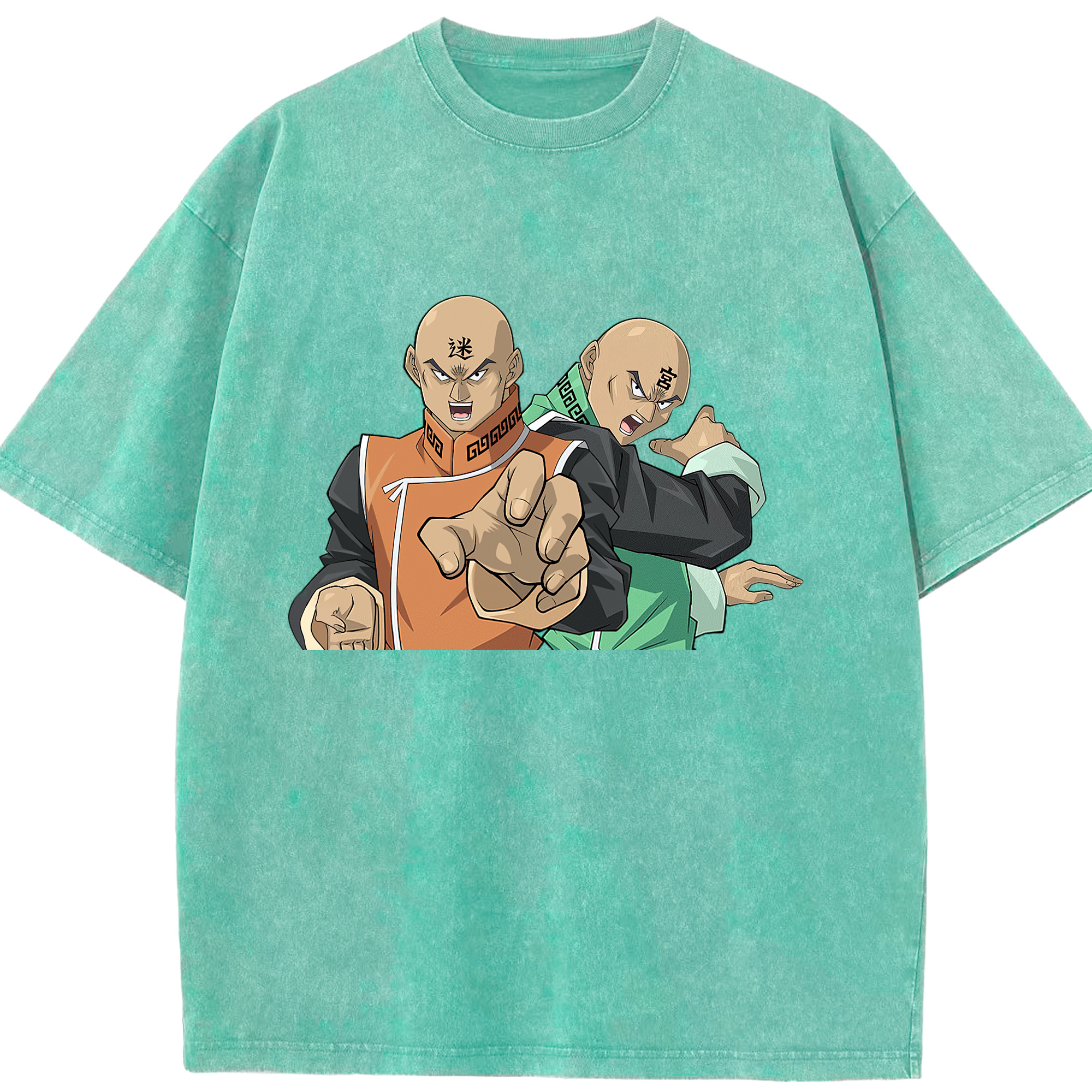（画像用） 遊☆戯☆王 Yu-Gi-Oh! 綿100% ヴィンテージ風 半袖Tシャツ（フロントプリント）